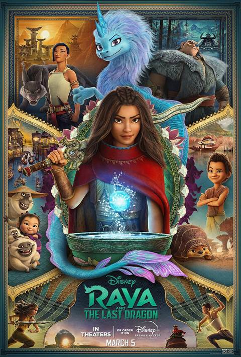 Raya and the Last Dragon movie poster