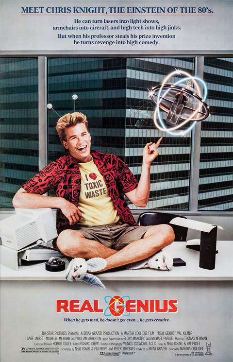 Real Genius movie poster