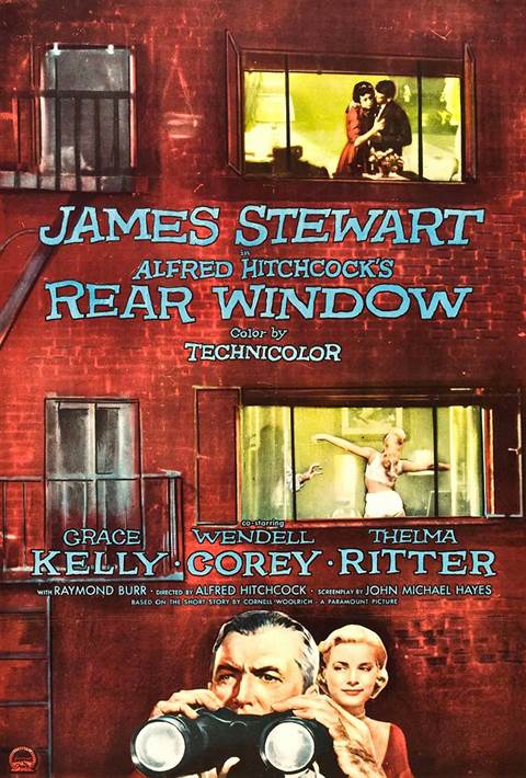Rear Window movie poster