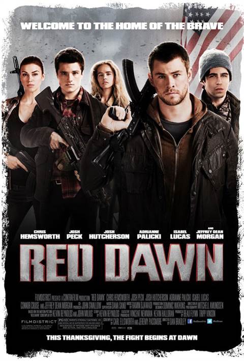 Red Dawn movie poster