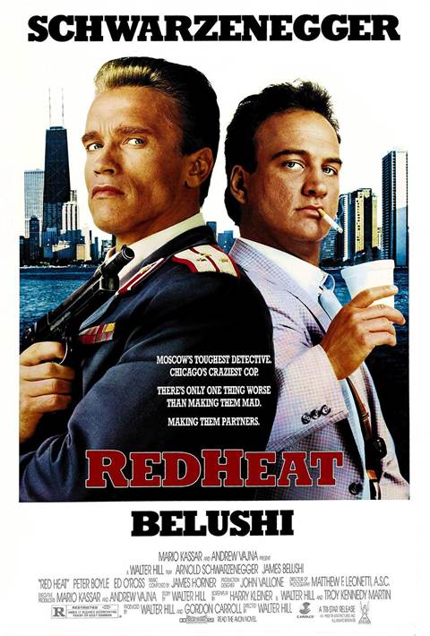 Red Heat movie poster
