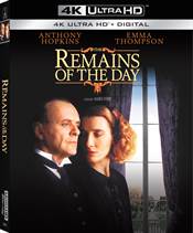 Remains of the Day Physical Media: 4K UHD Review