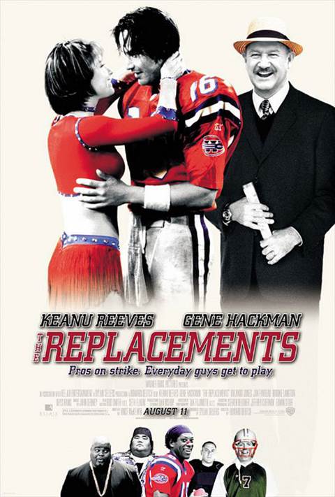The Replacements movie poster
