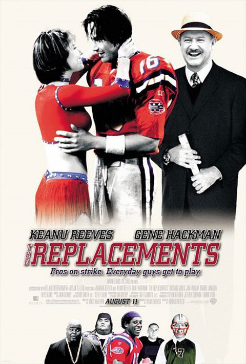 The Replacements movie poster