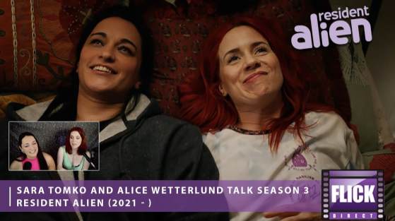 Resident Alien Stars Sara Tomko and Alice Wetterlund on Harry''s Impact