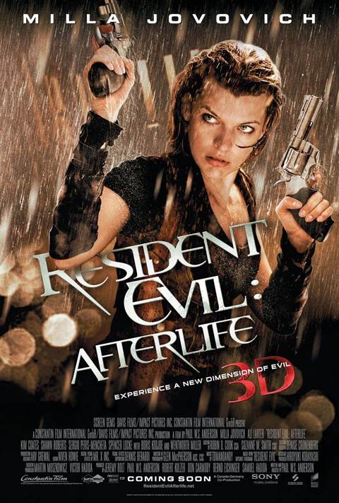 Resident Evil: Afterlife movie poster