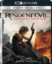 Resident Evil: The Final Chapter Physical Media: 4K UHD Review