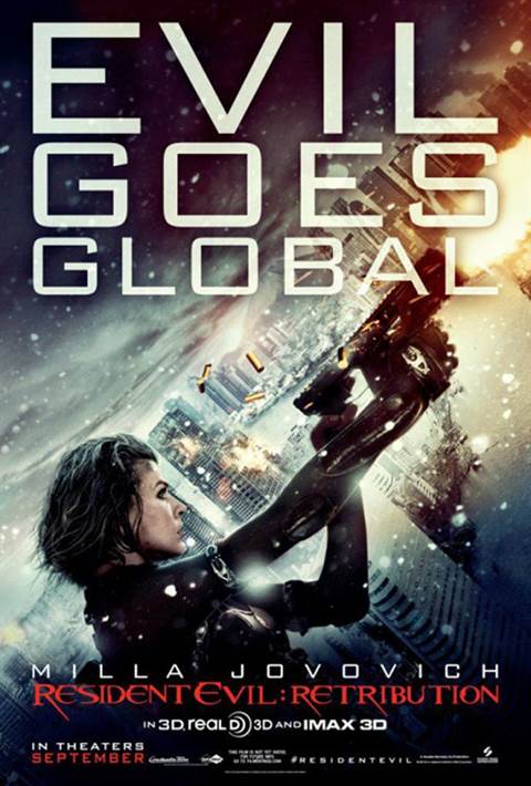 Resident Evil: Retribution movie poster