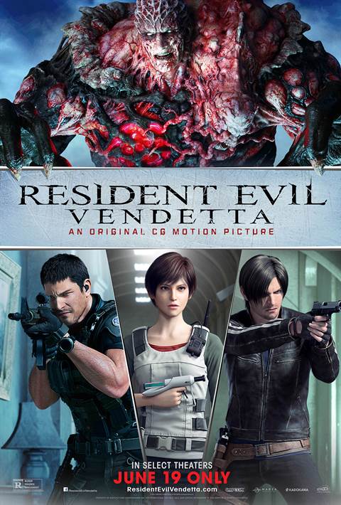 Resident Evil: Vendetta movie poster