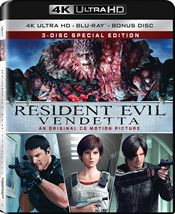 Resident Evil: Vendetta Physical Media: 4K UHD Review