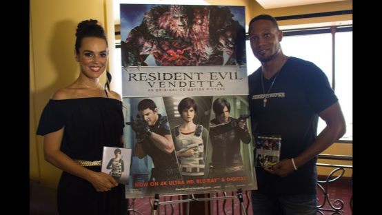 Interview: Resident Evil: Vendetta's Erin Cahill and Dante Carver Talk to FlickDirect on FlickDirect