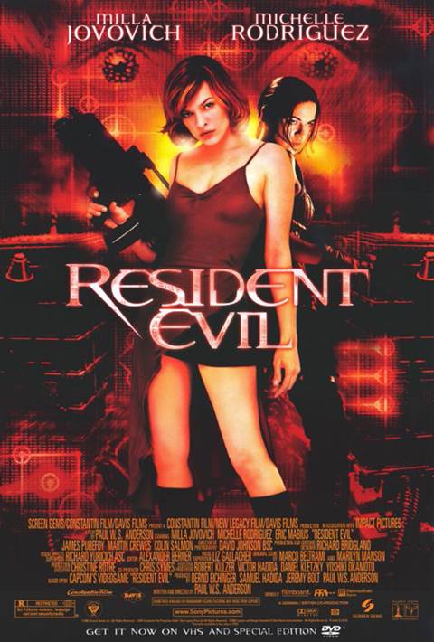 Resident Evil movie poster