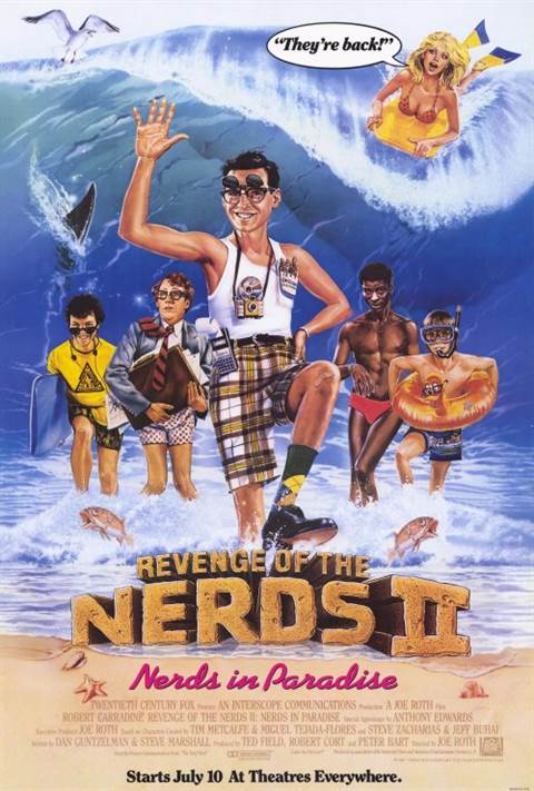 Revenge of the Nerds II: Nerds in Paradise movie poster