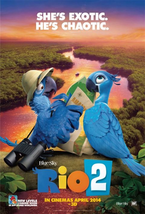 Rio 2 movie poster