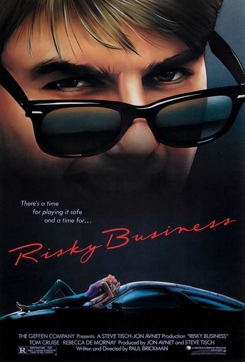 Risky Business movie poster