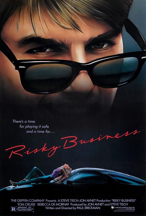 Risky Business movie poster
