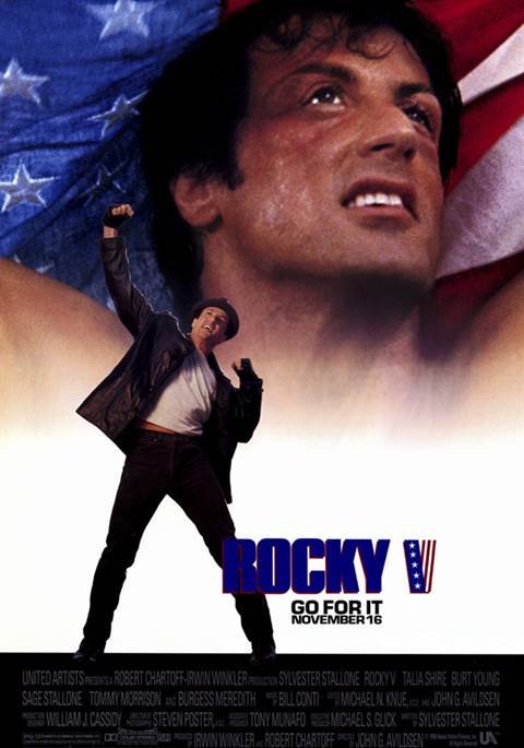 Rocky V movie poster