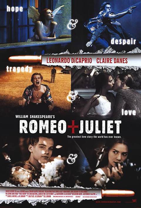 Romeo + Juliet movie poster