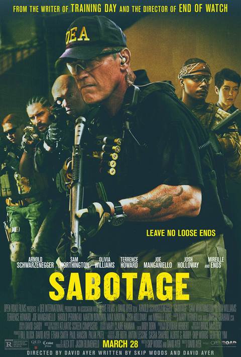 Sabotage movie poster