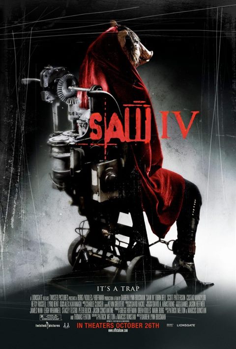 Saw IV movie poster