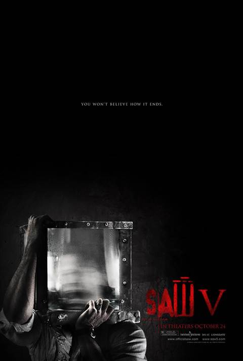 Saw V movie poster