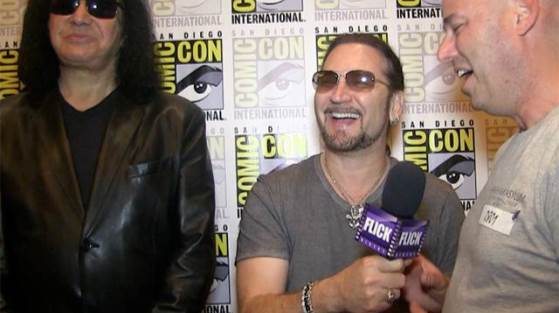 Gene Simmons and Eric Singer, Comic Con 2015