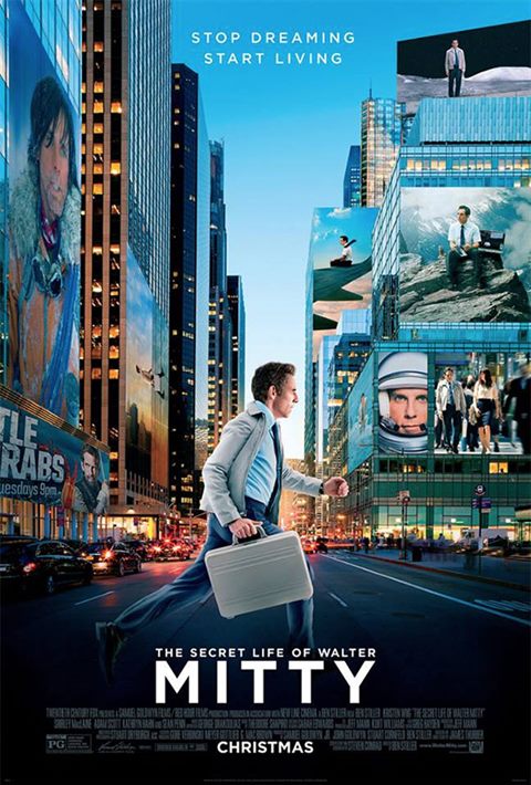 The Secret Life of Walter Mitty movie poster