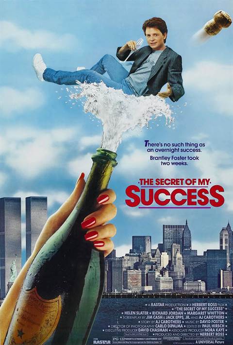 The Secret of My Success movie poster