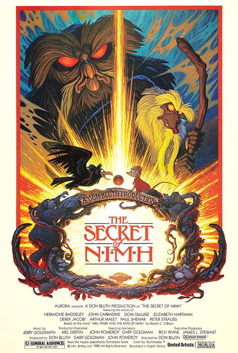 The Secret of NIMH movie poster