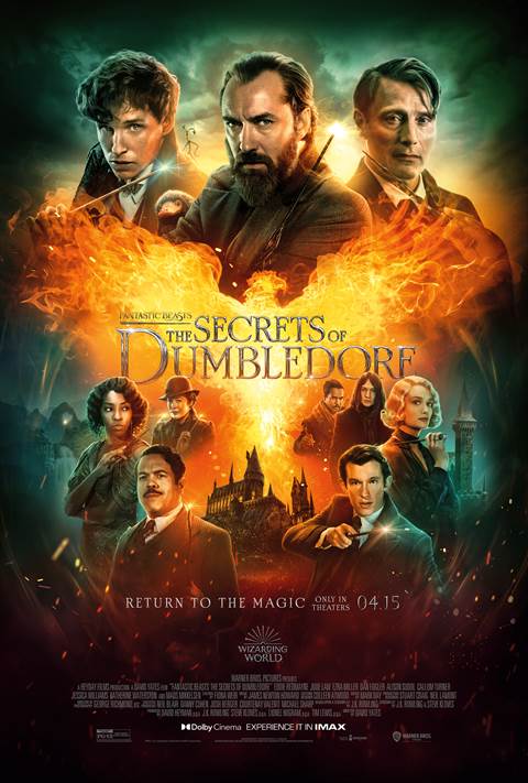 Fantastic Beasts: The Secrets of Dumbledore movie poster