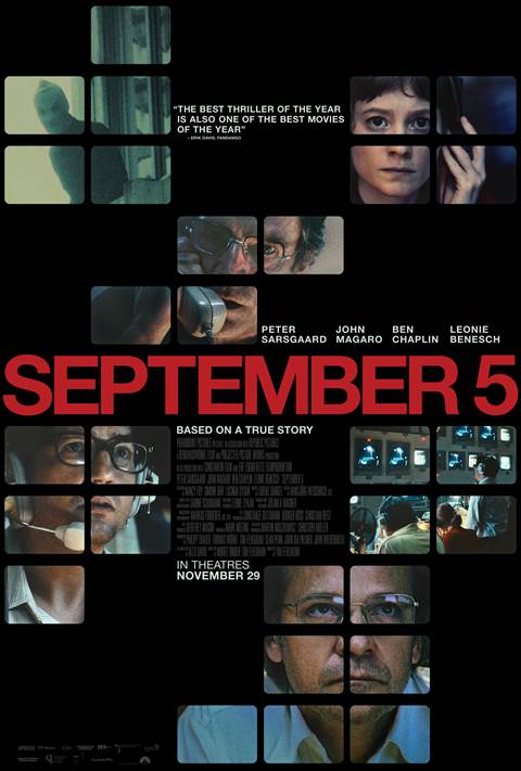September 5 movie poster