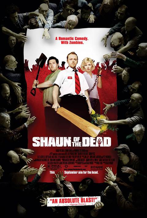 Shaun of The Dead movie poster
