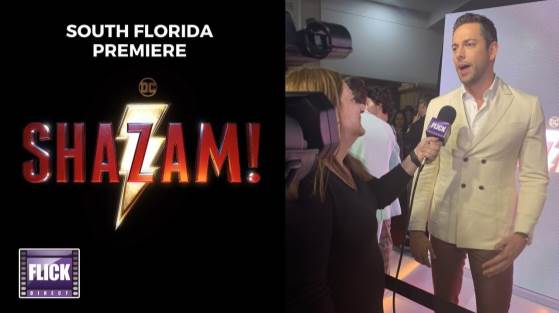 Shazam! South Florida Premiere | Zachary Levi and Cast Interviews