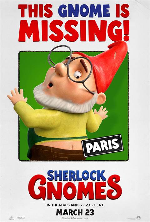 Sherlock Gnomes movie poster