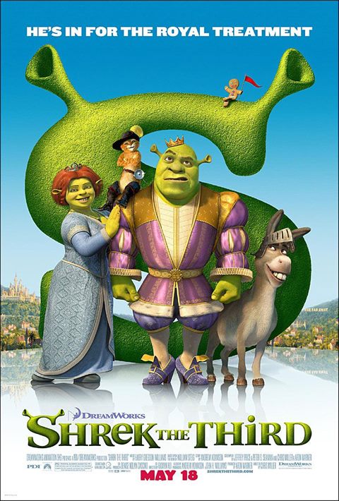 Shrek The Third movie poster