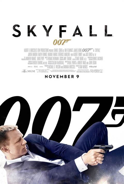 Skyfall movie poster