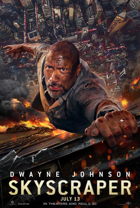Skyscraper movie poster