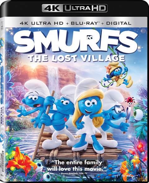 Smurfs: The Lost Village 4K Review