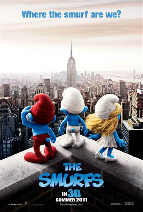 The Smurfs movie poster