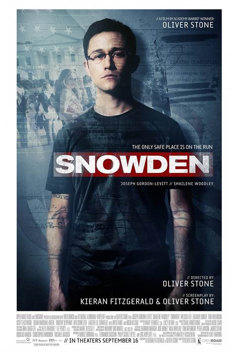 Snowden movie poster