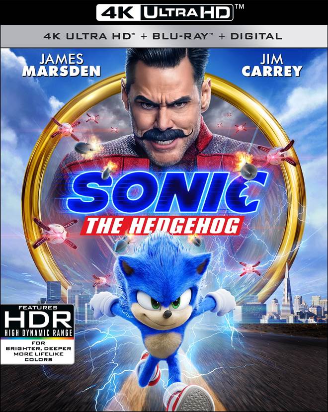 Sonic the Hedgehog 2020 Movie Poster Official Art