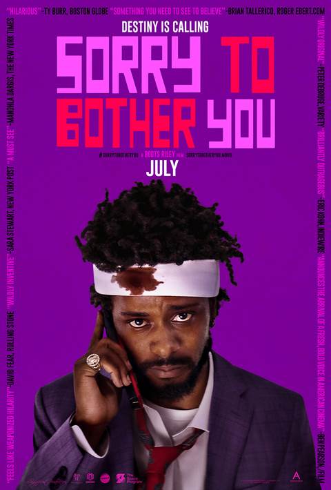 Sorry to Bother You movie poster