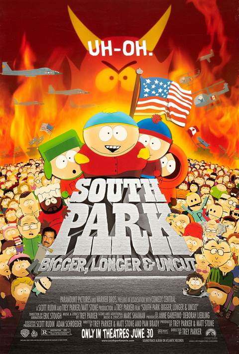 South Park: Bigger, Longer & Uncut movie poster