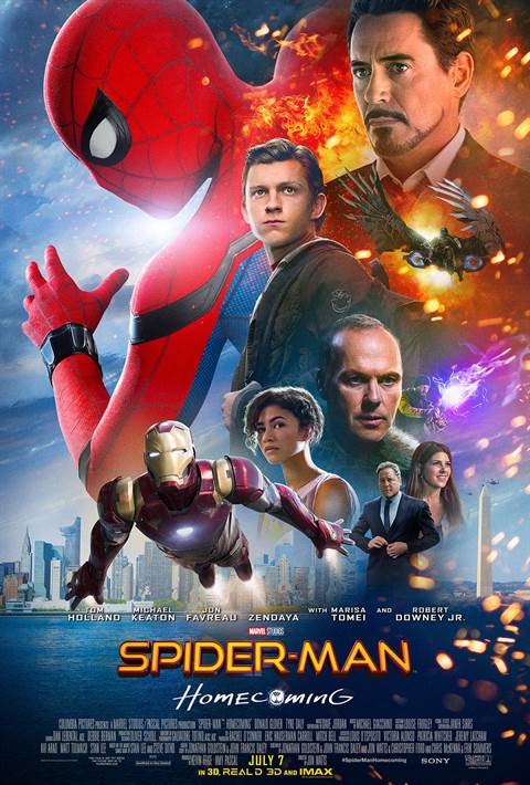 Spider-Man: Homecoming movie poster