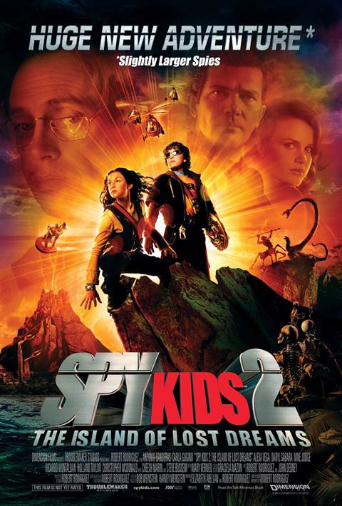 Spy Kids 2: The Island of Lost Dreams movie poster