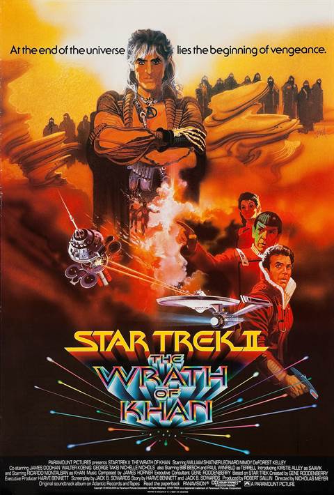 Star Trek II: The Wrath of Khan movie poster