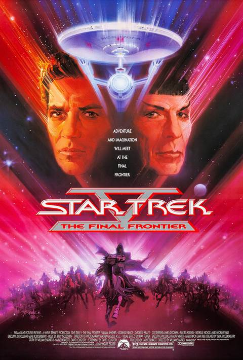 Star Trek V: The Final Frontier movie poster