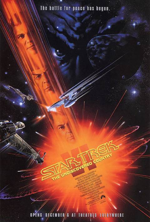 Star Trek VI: The Undiscovered Country movie poster
