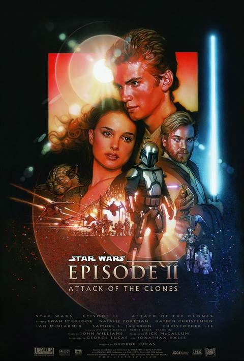 Star Wars: Episode II - Attack of the Clones movie poster