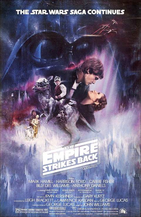 Star Wars: Episode V - Empire Strikes Back movie poster